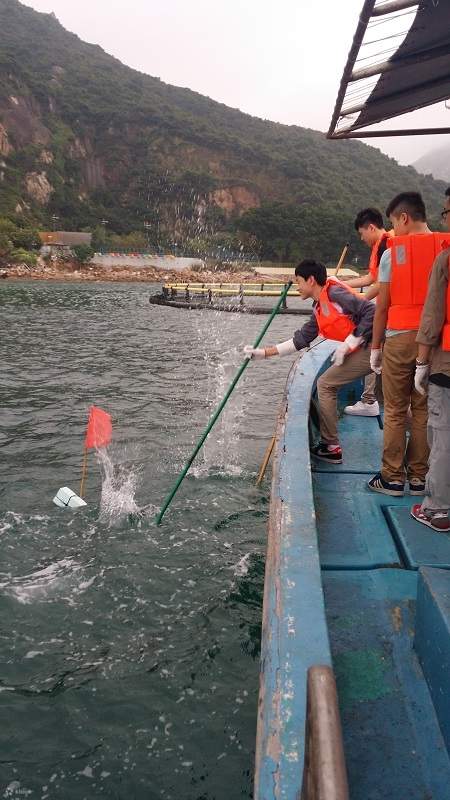 Menyertai aktiviti Warisan Budaya Tidak Ketara Hong Kong [Kemahiran Memancing].